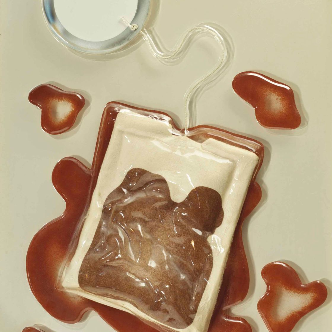 Claes Oldenburg — Чайный пакетик, от 4 штук на оргстекле