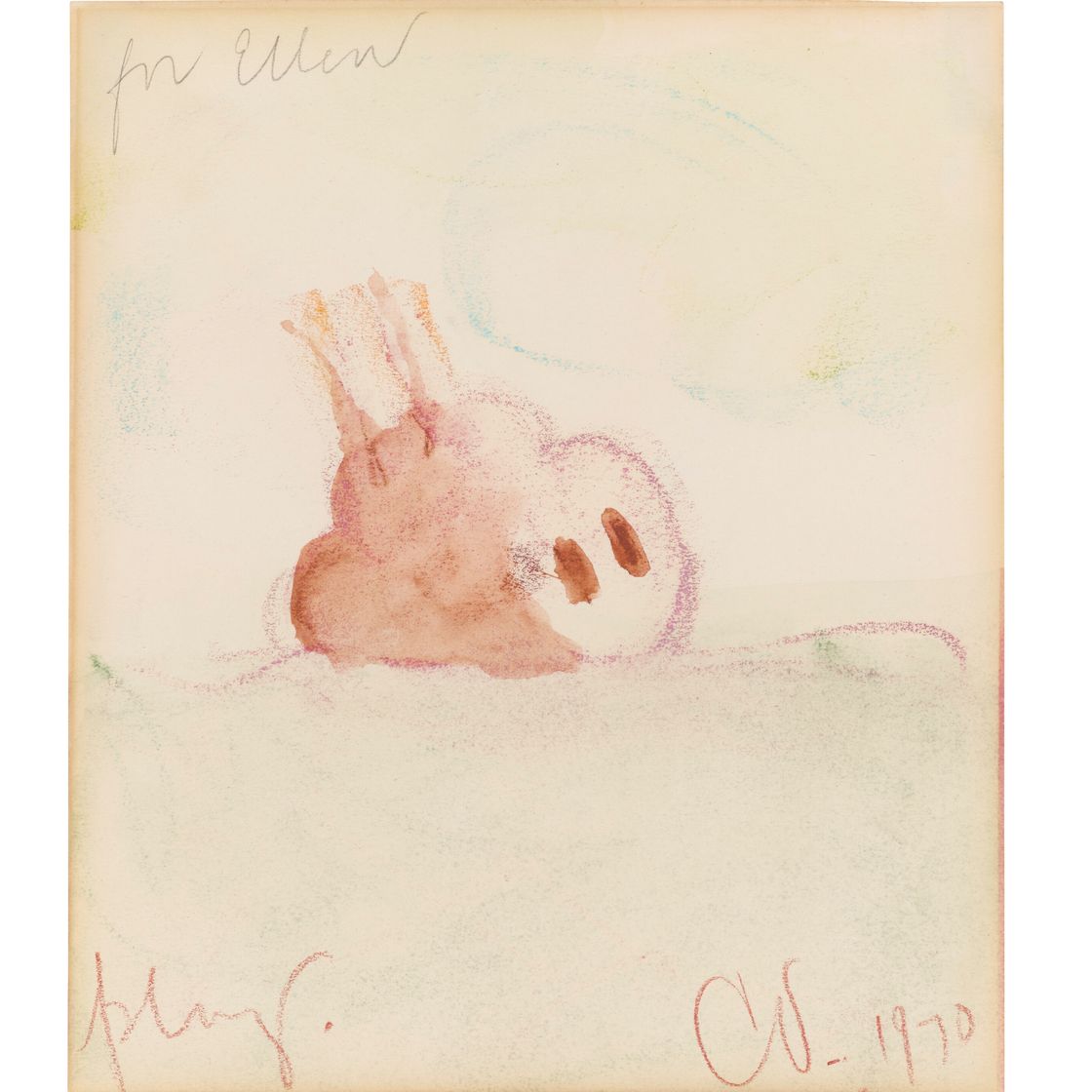 Claes Oldenburg — Исследование для трехходовой вилки