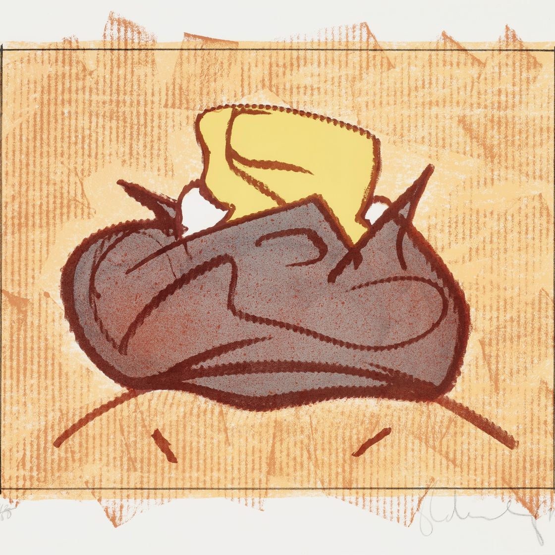 Claes Oldenburg — Запеченный картофель со сливочным маслом