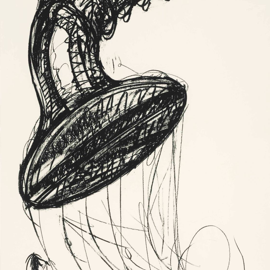 Claes Oldenburg — Мягкий винт в виде воздушного шара, поднимающийся вверх