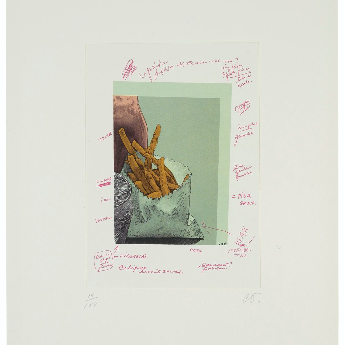 Claes Oldenburg — Заметки в руках, изображение 5