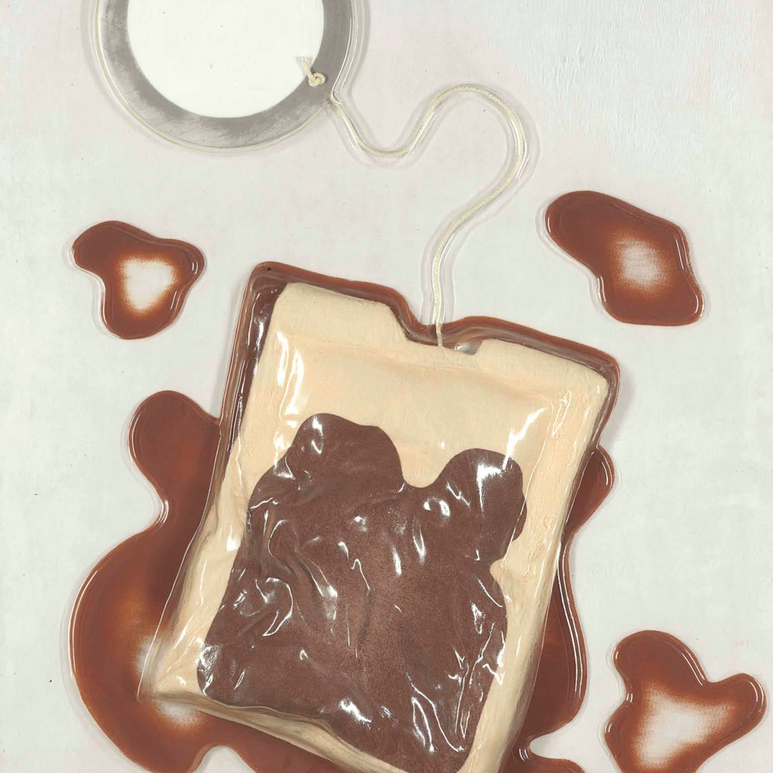 Claes Oldenburg — Чайный пакетик, от 4 штук на оргстекле