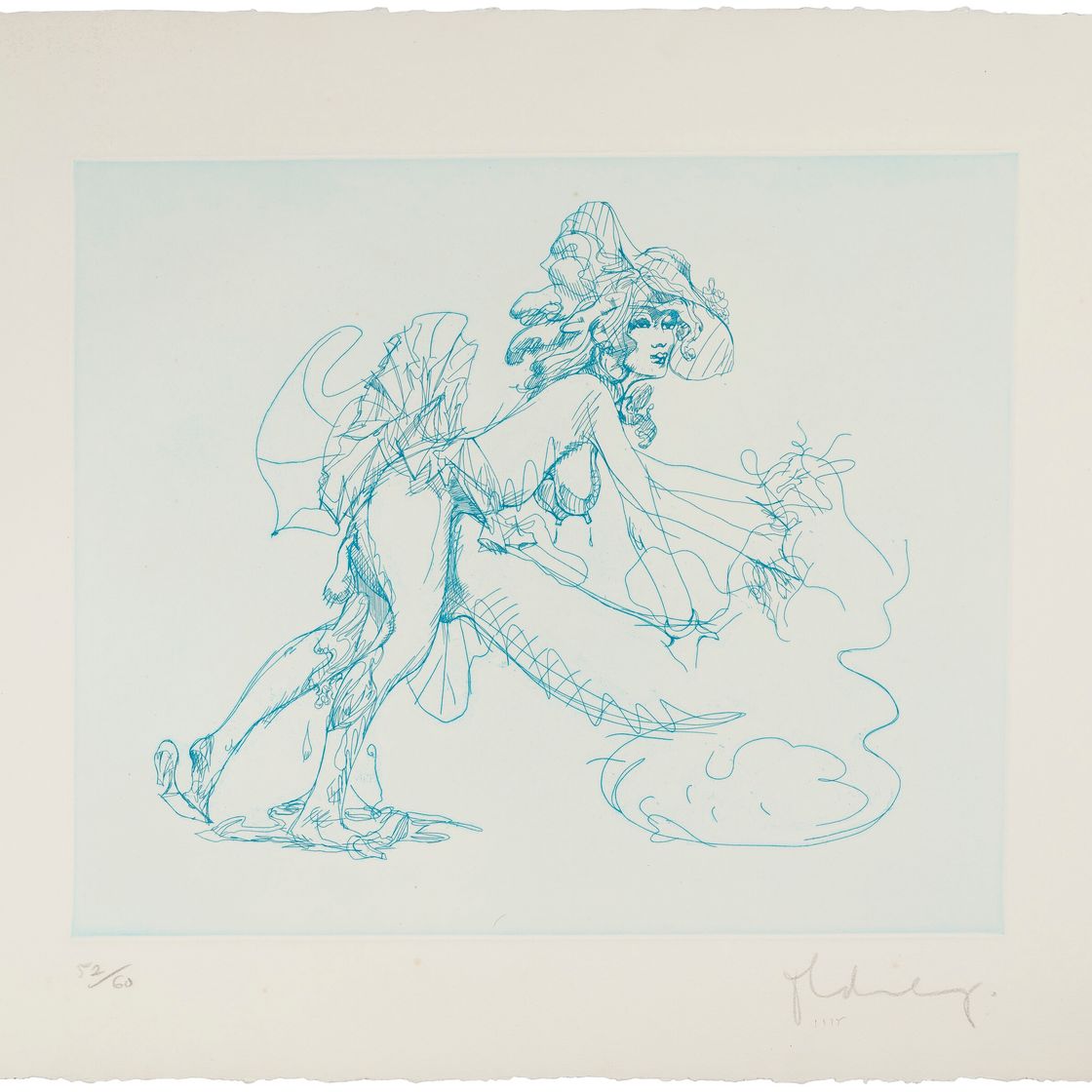 Claes Oldenburg — Фигура в юбке, с фаллосом, который я