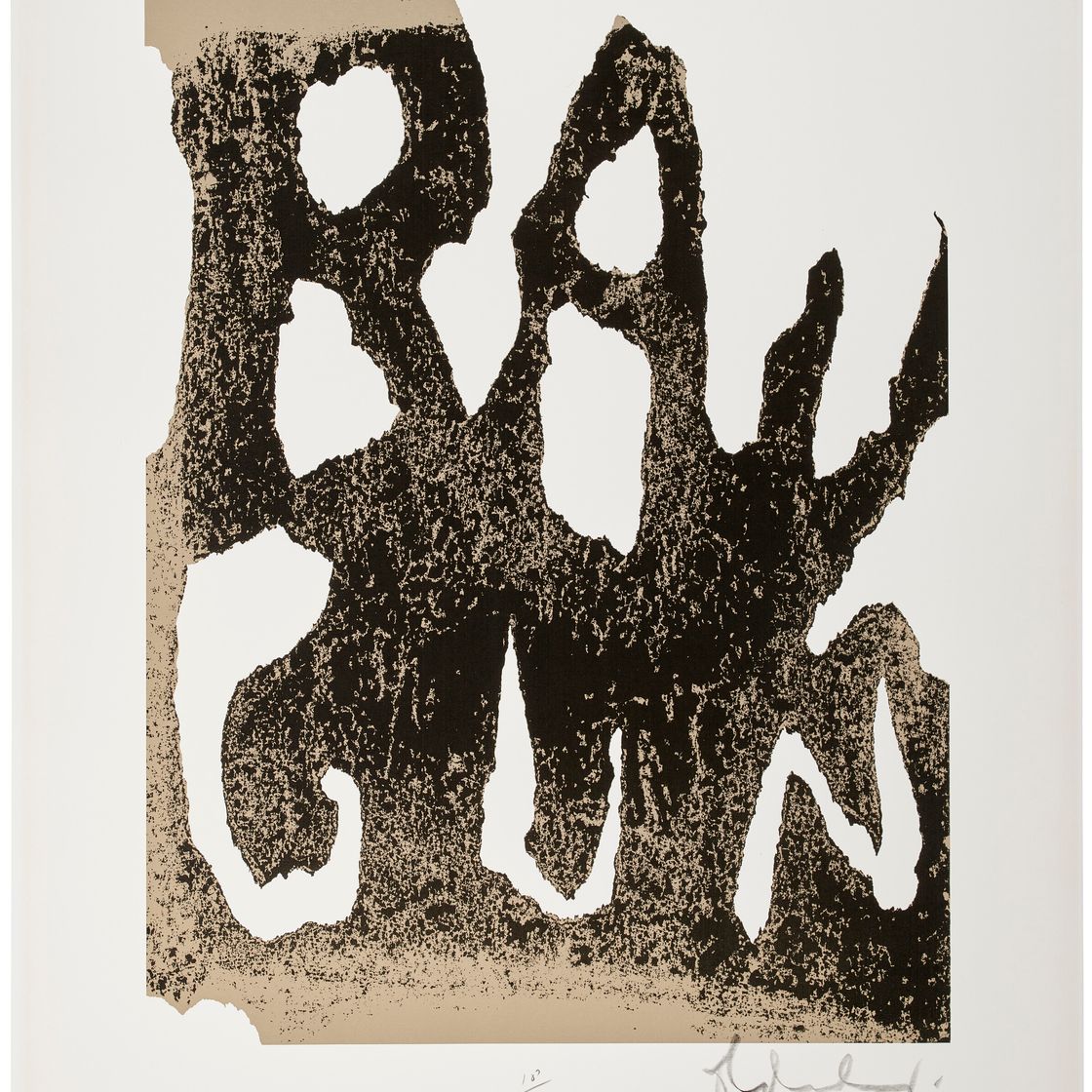 Claes Oldenburg — Плакат с лучевым пистолетом (1961)