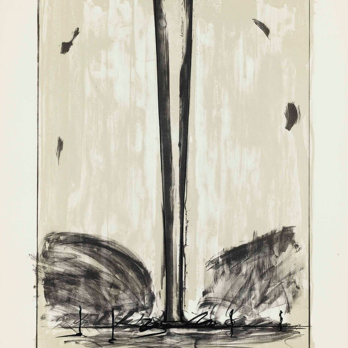 Claes Oldenburg — Летучая мышь, вращающаяся со скоростью света