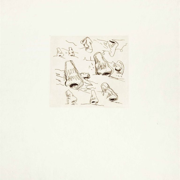 Claes Oldenburg — Пейзаж с носами