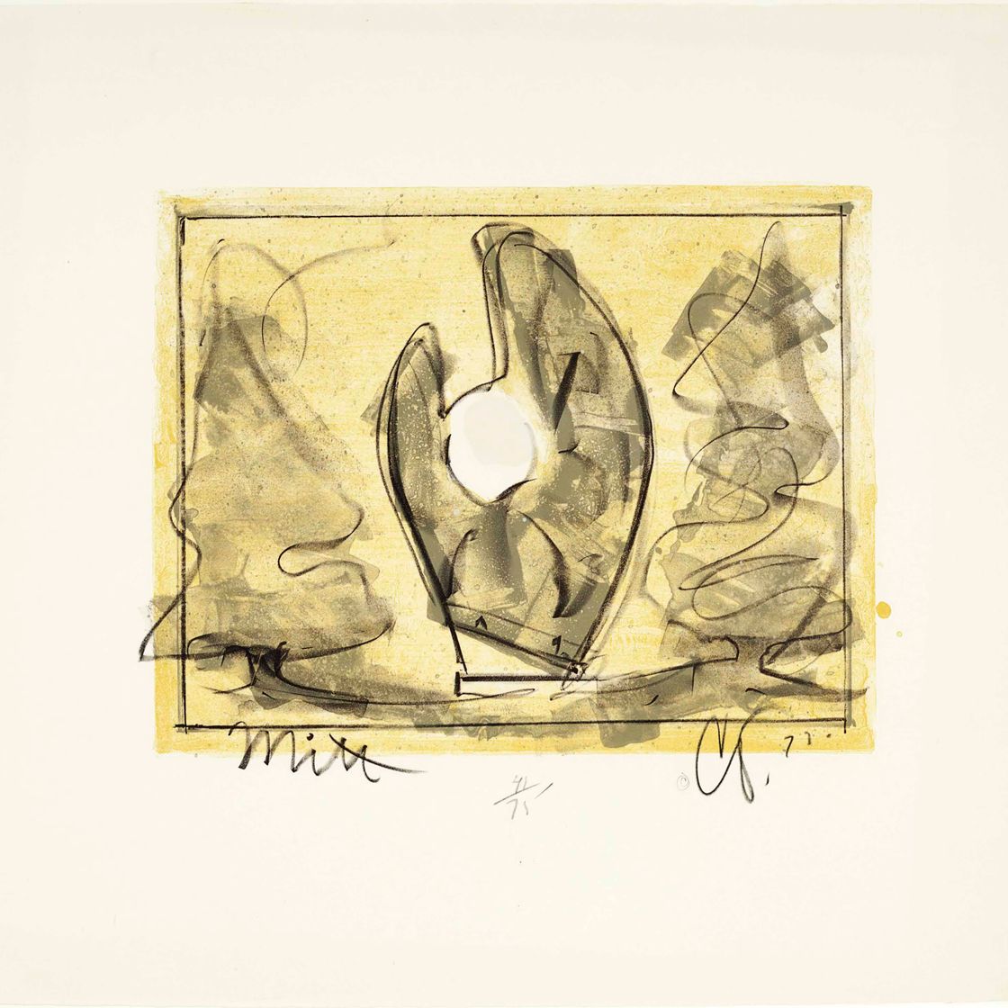Claes Oldenburg — Стоячая перчатка с мячом