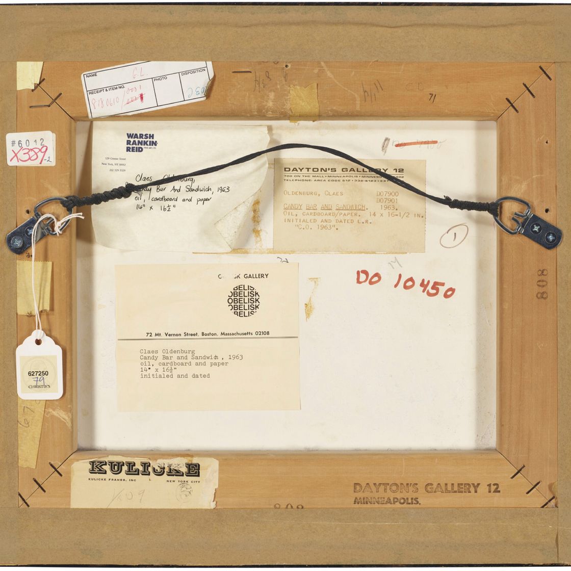 Claes Oldenburg — Шоколадный батончик и сэндвич: Пара, изображение 5