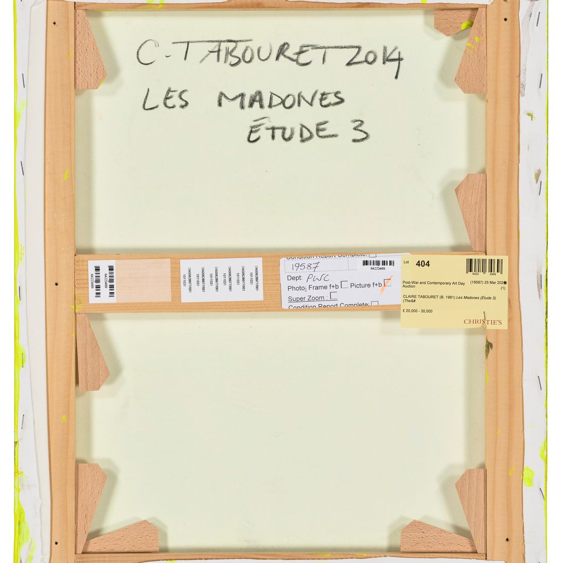 Claire Tabouret — Мадонны (этюд 3), изображение 3