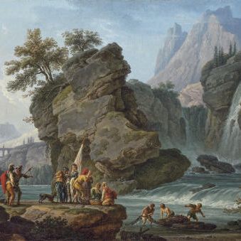 Claude Joseph Vernet — Ла Каскад