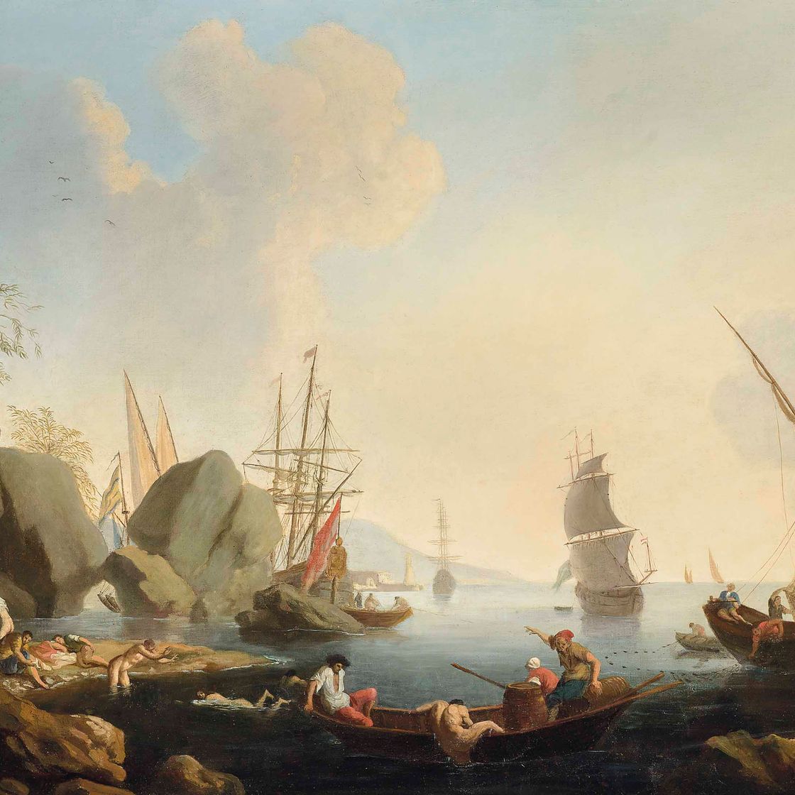 Claude Joseph Vernet — Суда в бухте