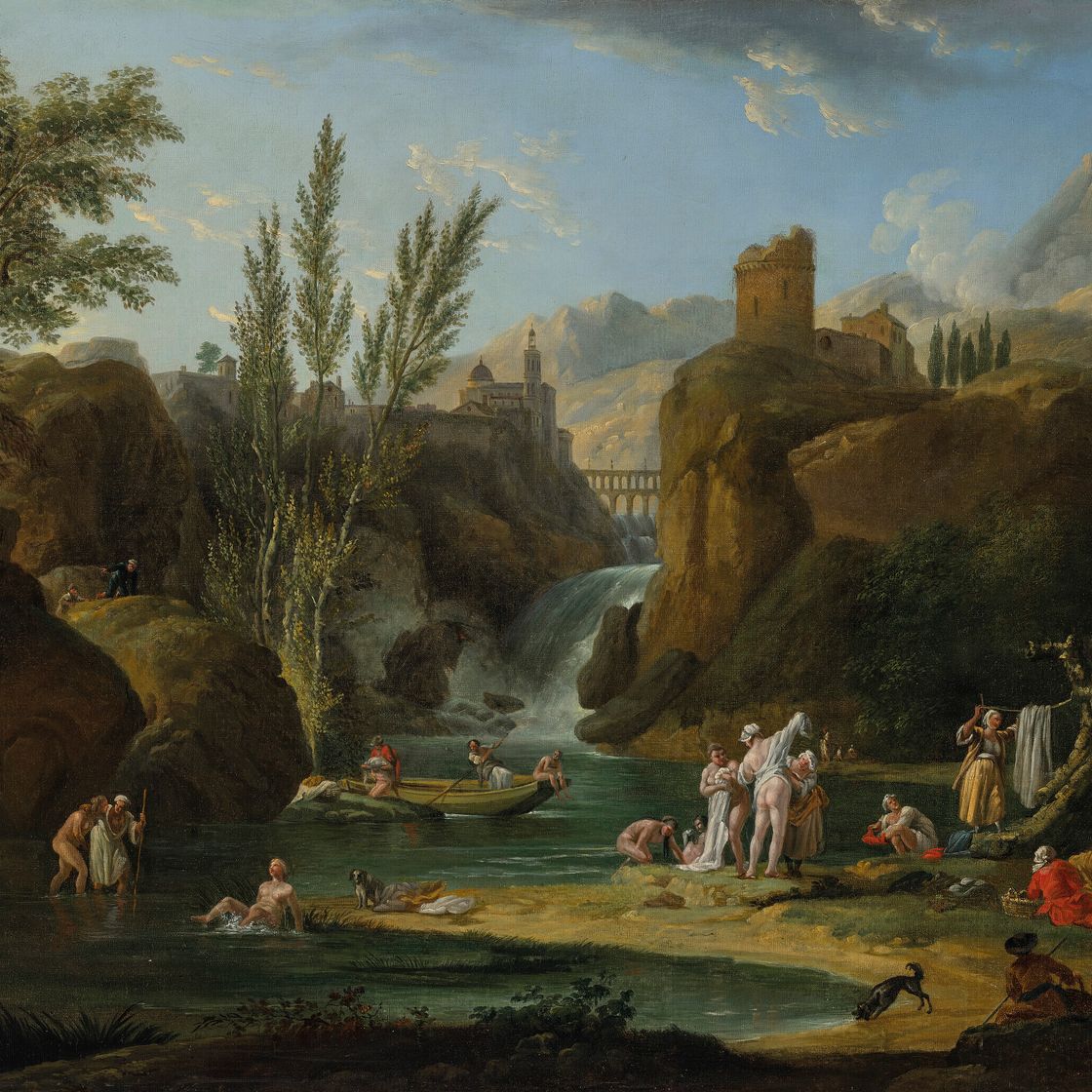 Claude Joseph Vernet — Утро, Купальщики