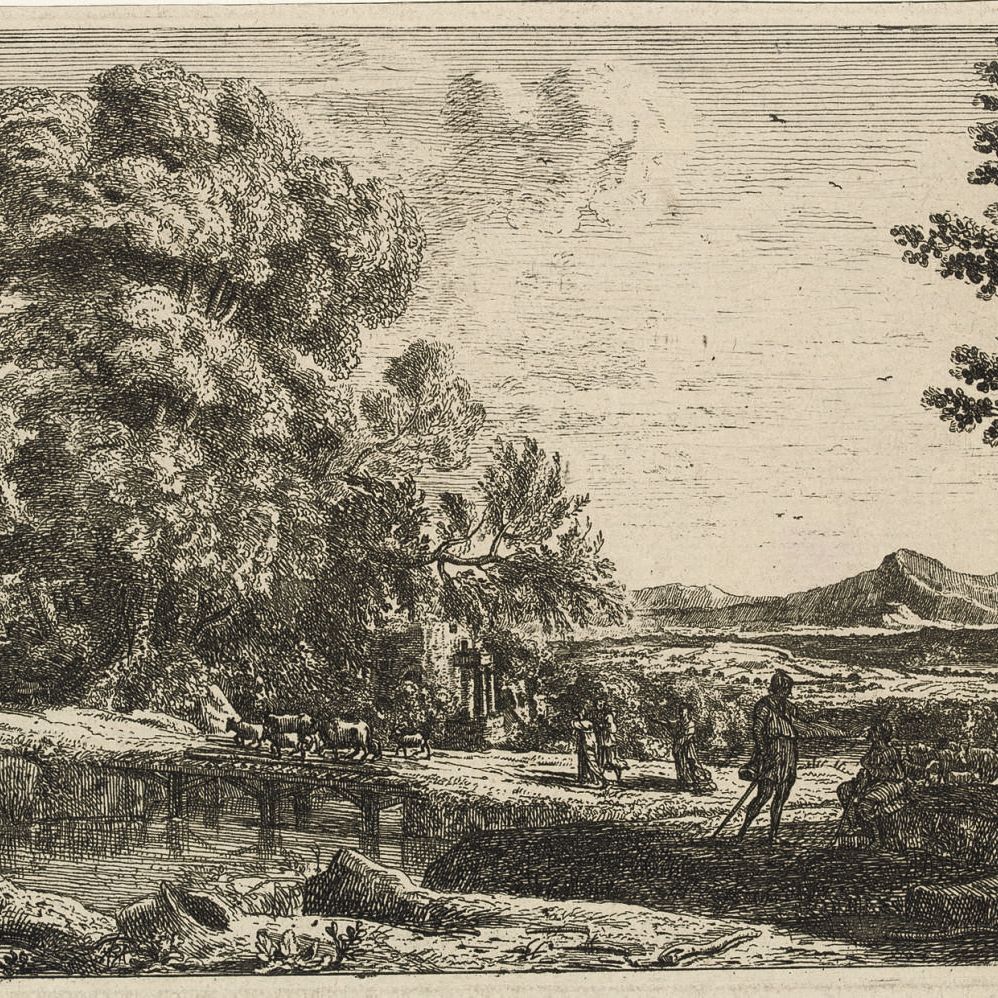 Claude Lorrain — Ле-Пон-де-Буа (M. 38)
