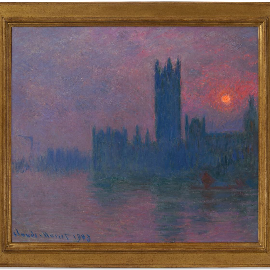 Claude Monet — Парламент, солей кушетка, изображение 2