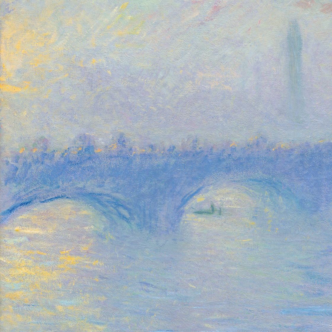 Claude Monet — Мост Ватерлоо, эффект брюмера, изображение 3