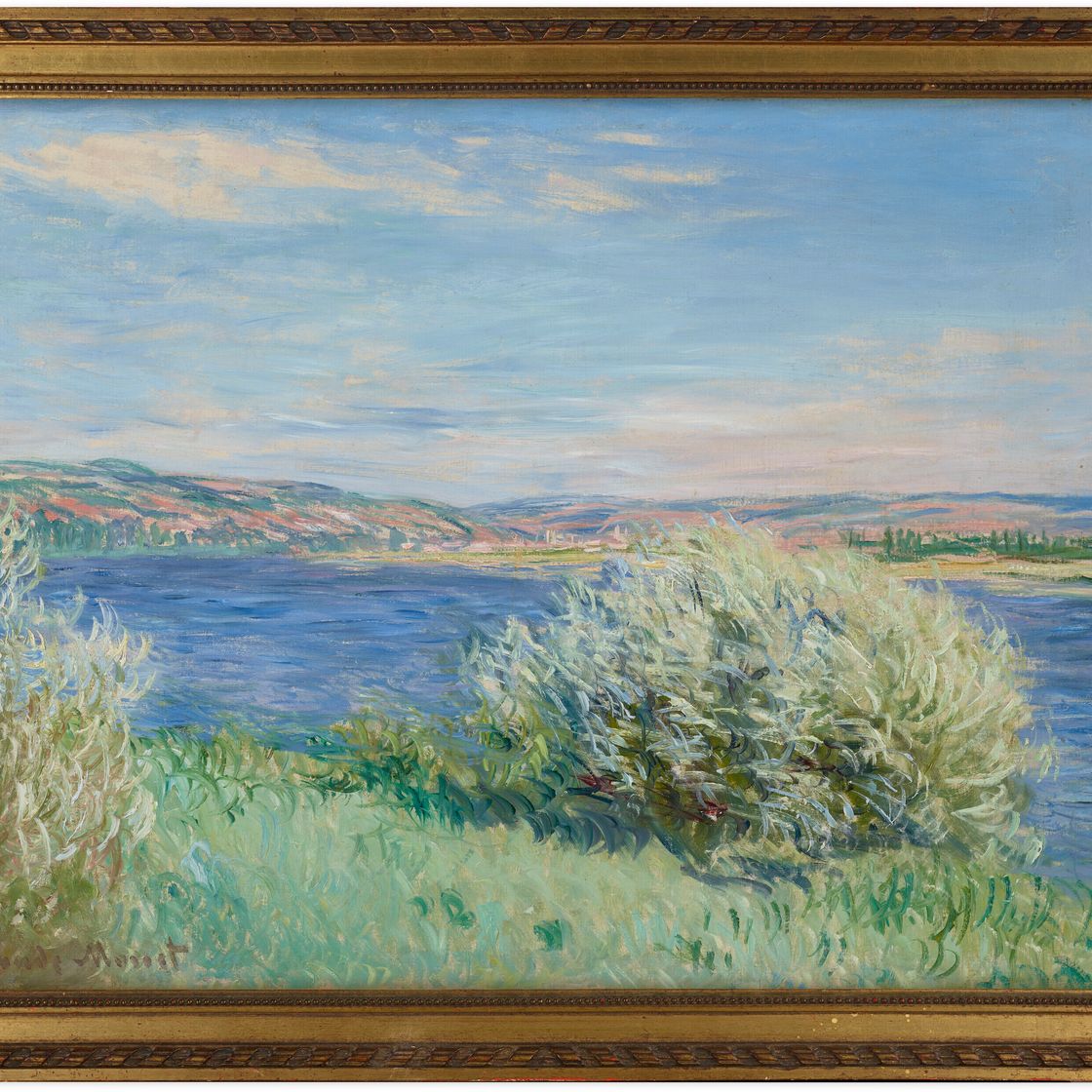 Claude Monet — Берега Сены- пре-де-Ветей, изображение 2
