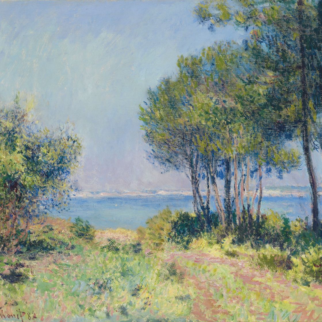 Claude Monet — Лес сапинов в Варенжевиле