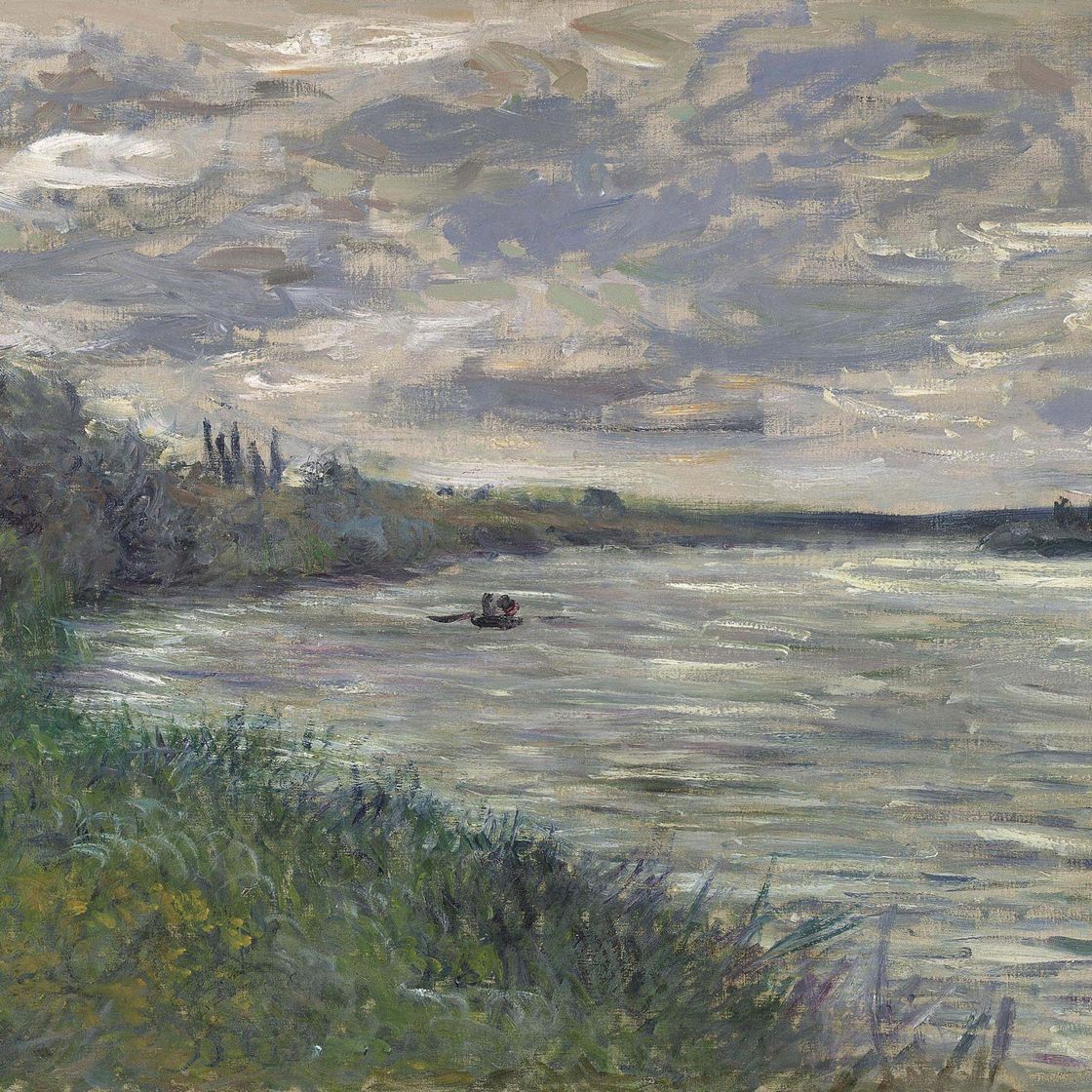 Claude Monet — Набережная Сены-пре-де-Ветей, время Ораж