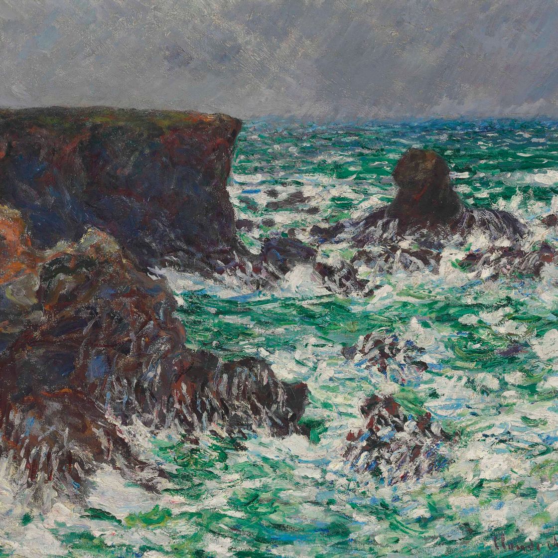 Claude Monet — Порт-Котон: Ле-Лион