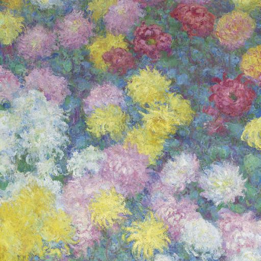 Claude Monet — Хризантемы