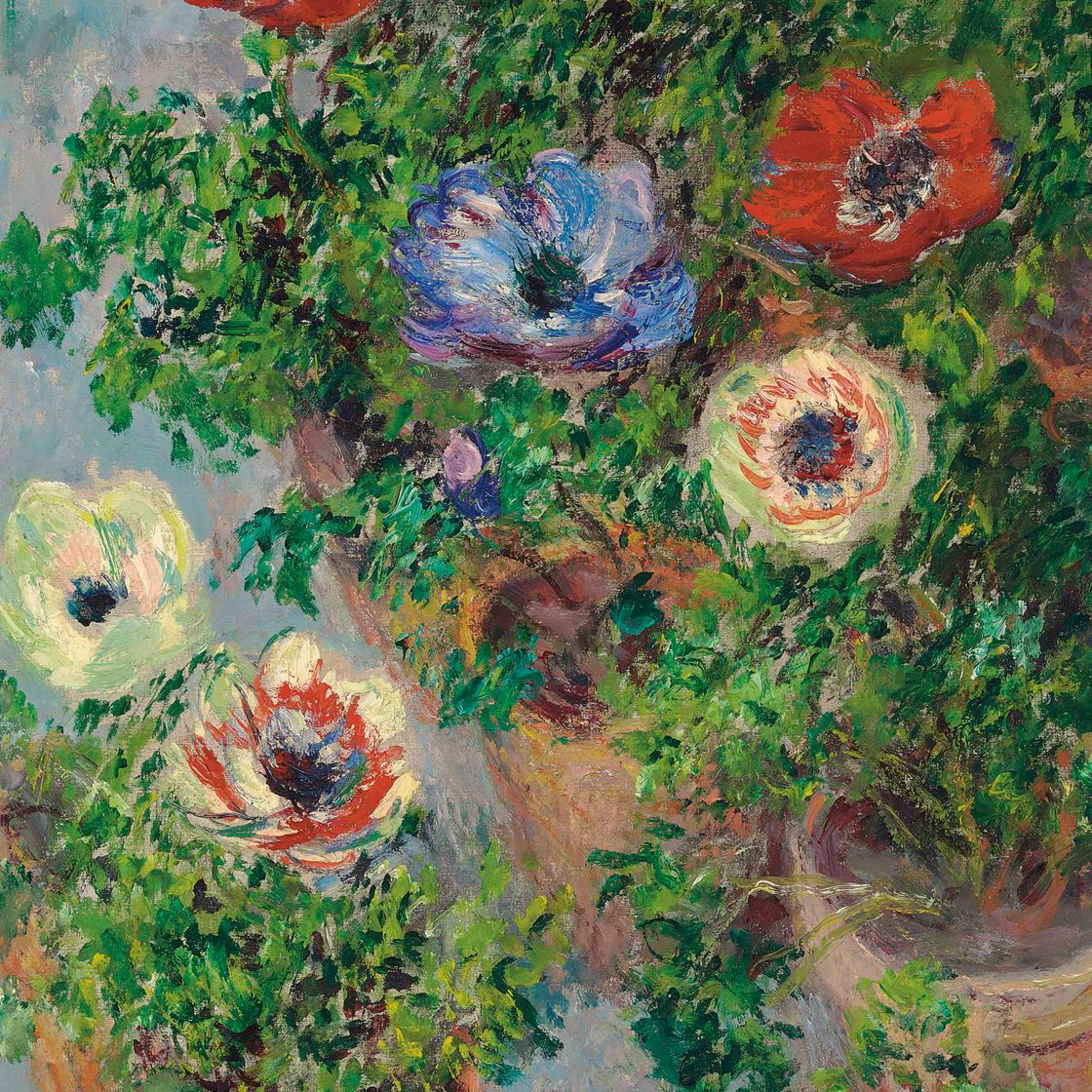 Claude Monet — Анемоны в горшочке