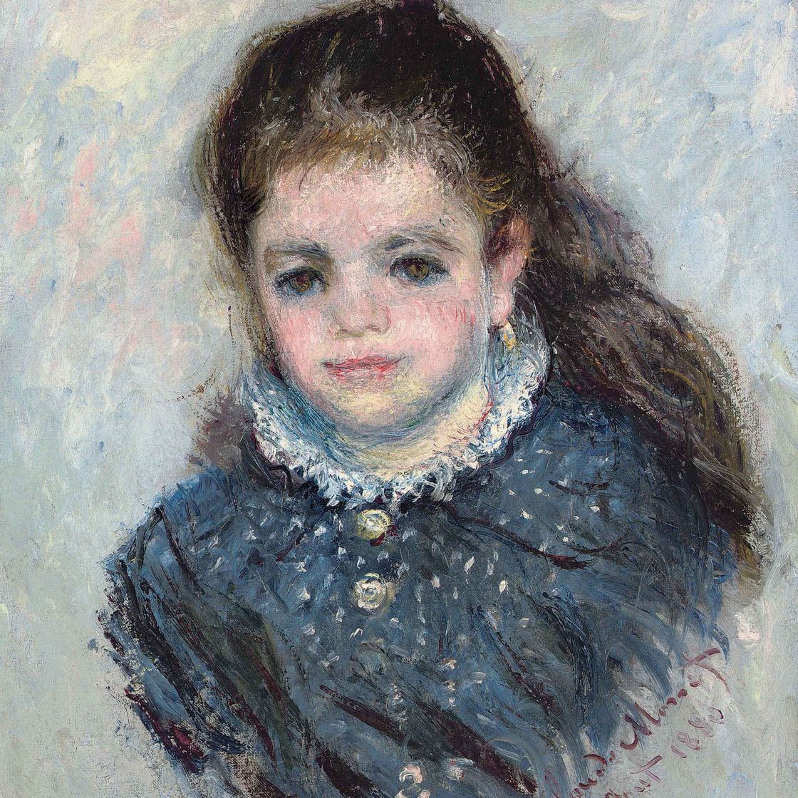 Claude Monet — Портрет Жанны Серво