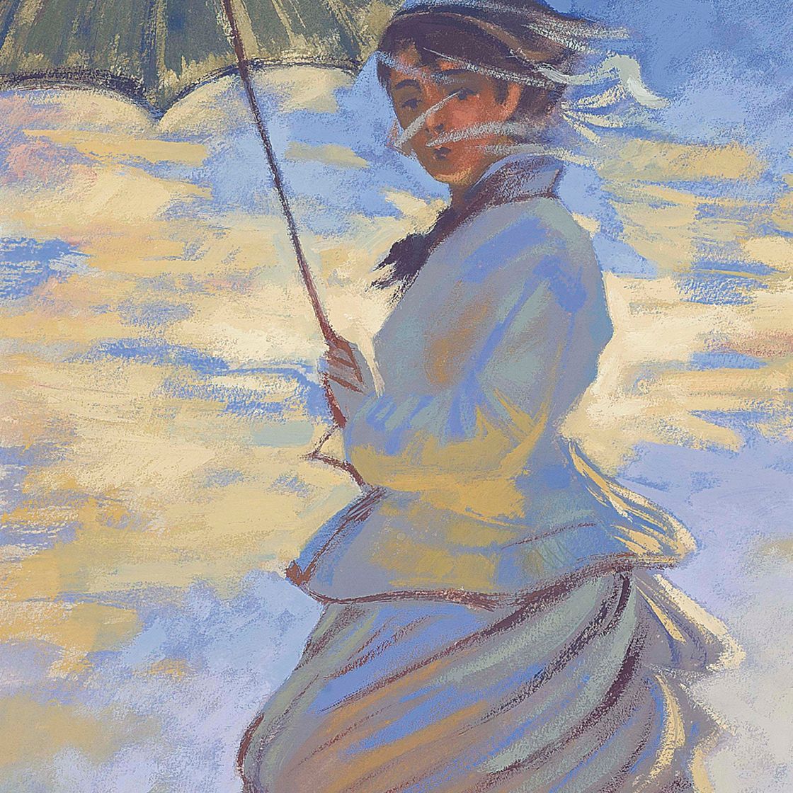 Claude Monet — Женщина с зонтиком