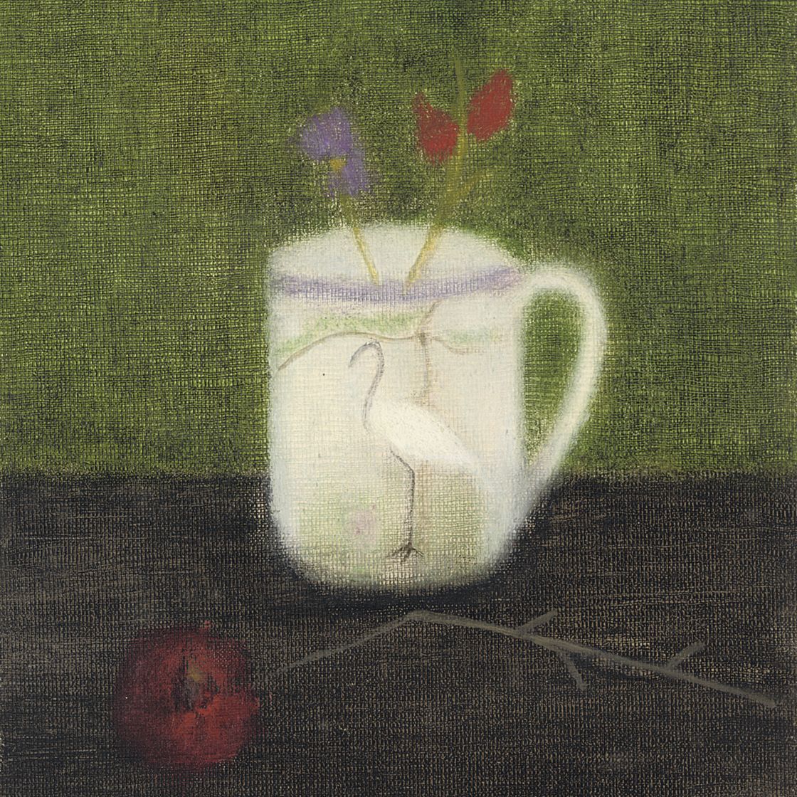 Craigie Aitchison — Цветы в кружке