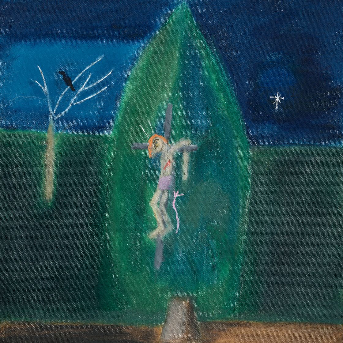 Craigie Aitchison — Дерево Монтекастелли, изображение 1