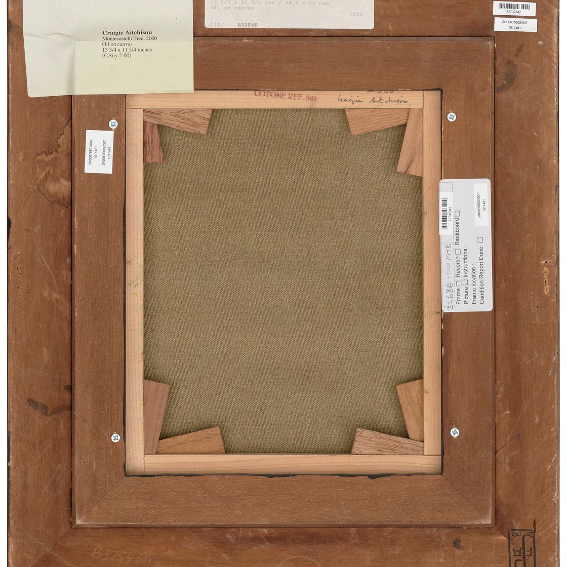 Craigie Aitchison — Дерево Монтекастелли, изображение 3