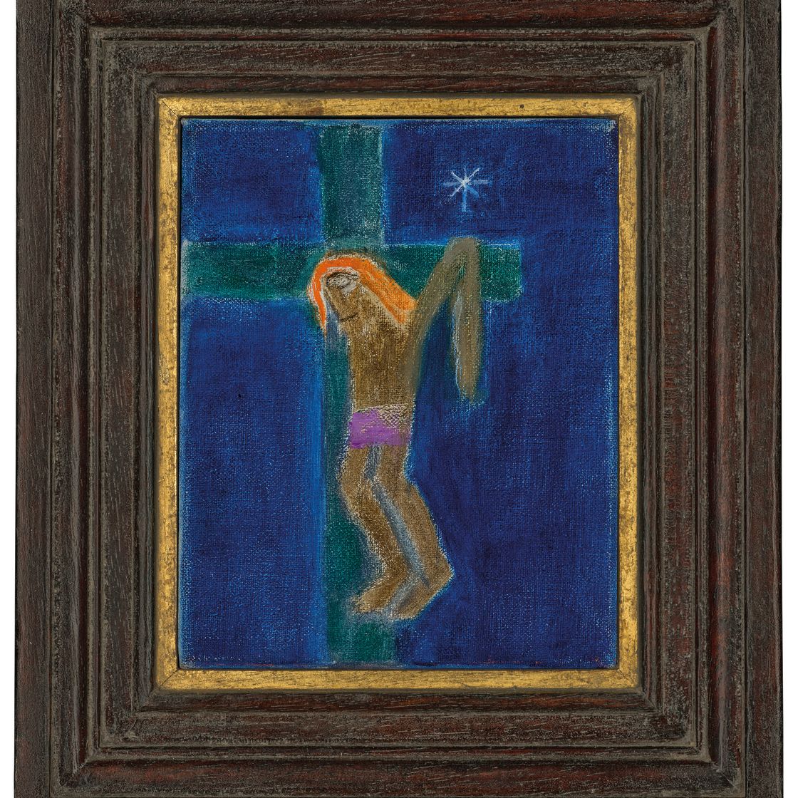 Craigie Aitchison — Распятие, изображение 2