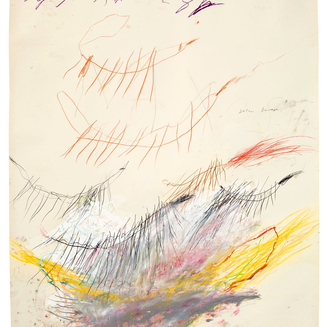Cy Twombly — Солнечная баржа Сесостриса, изображение 1