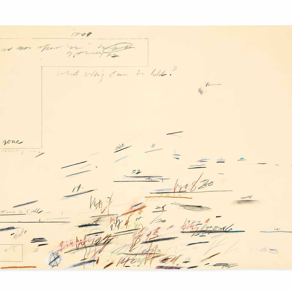 Cy Twombly — Без названия