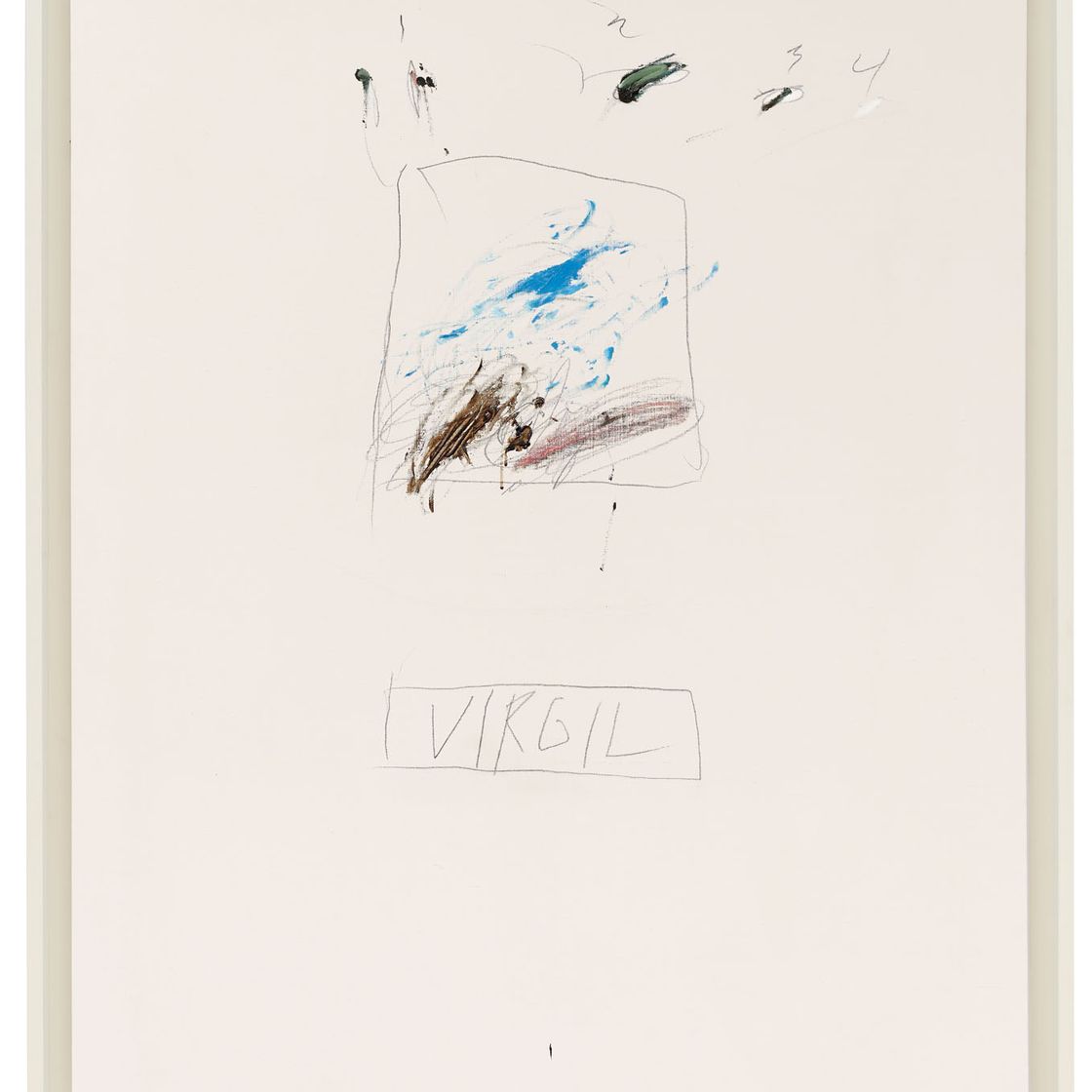 Cy Twombly — Вергилий, изображение 1