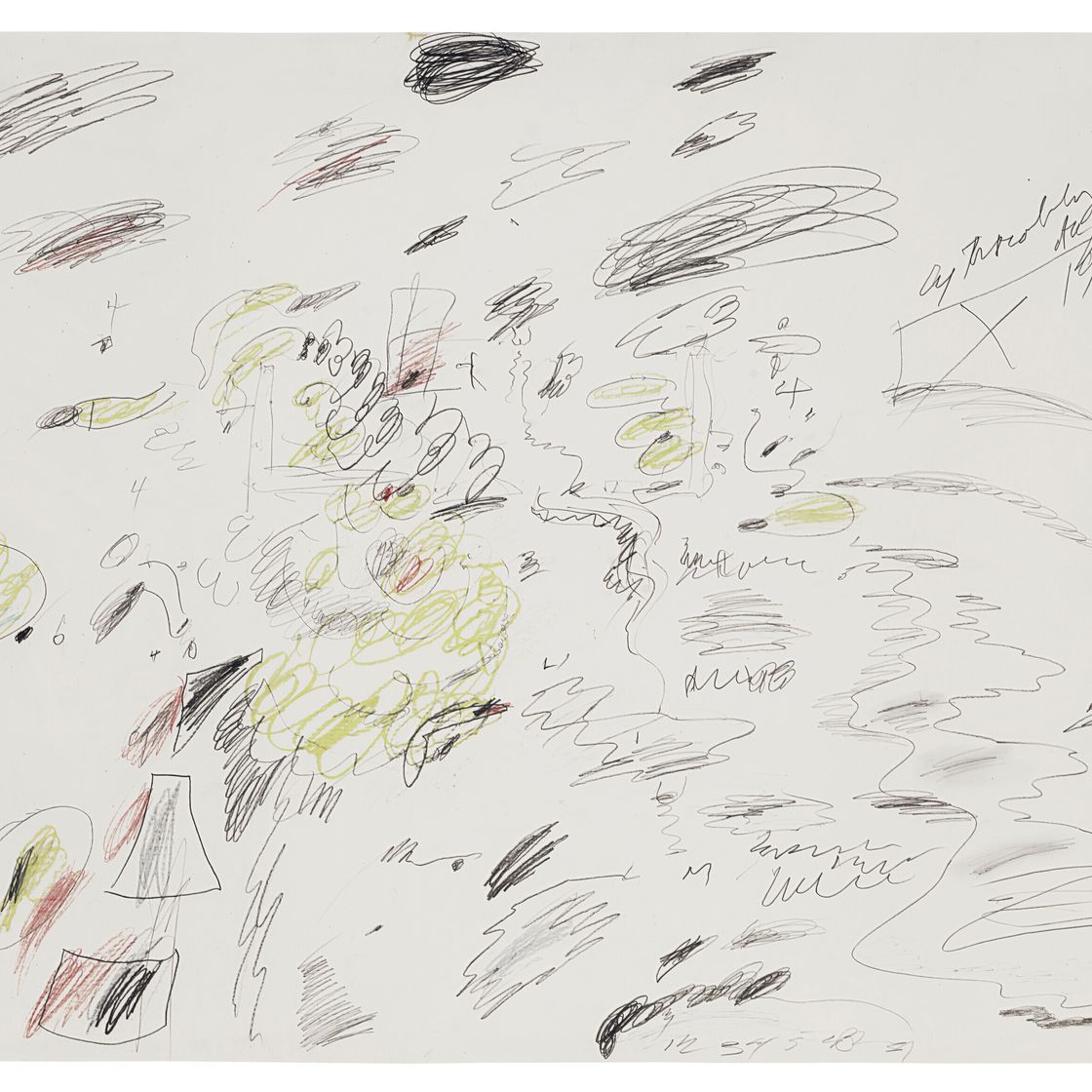 Cy Twombly — Без названия, изображение 1