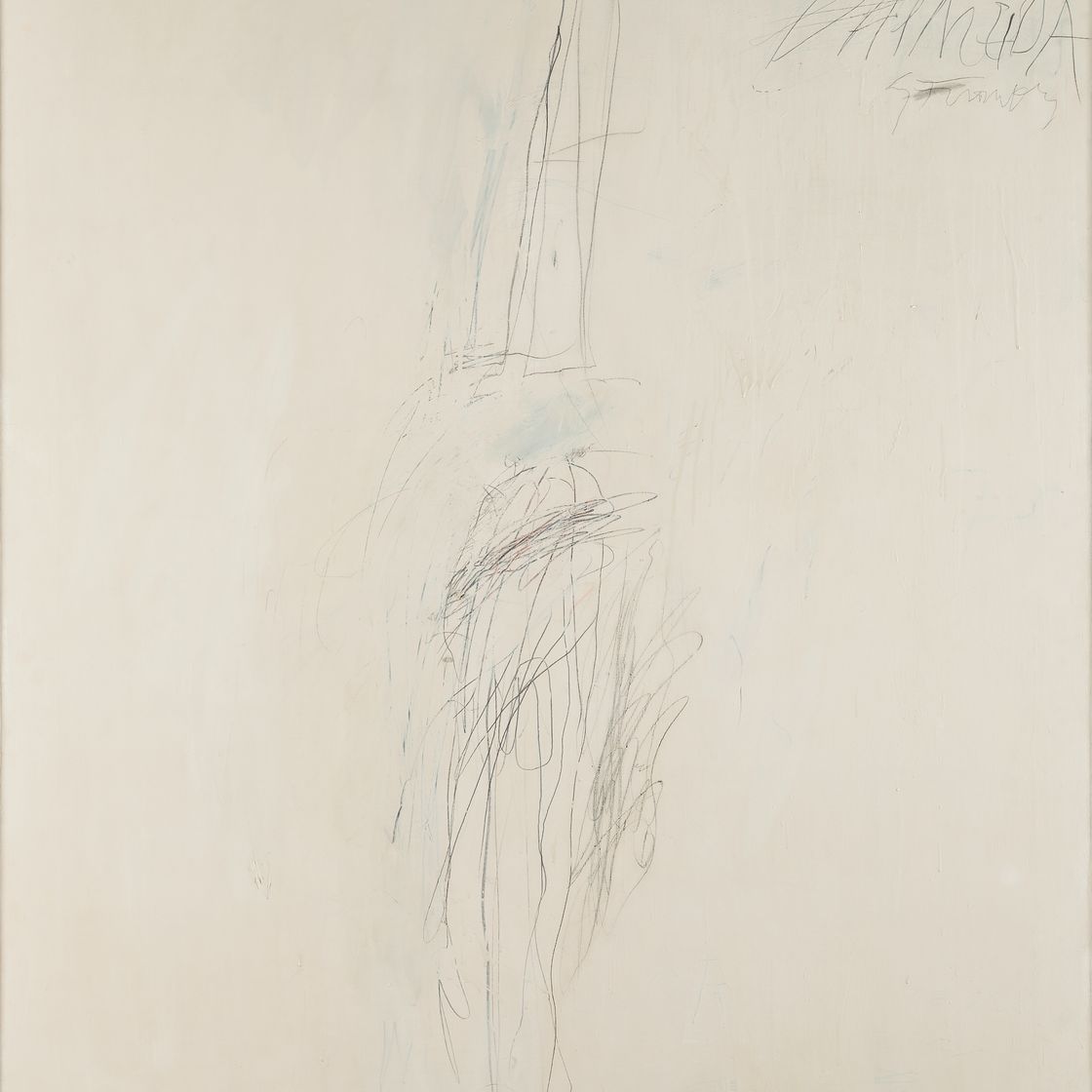 Cy Twombly — Портрет Джорджа Д'Алмейды