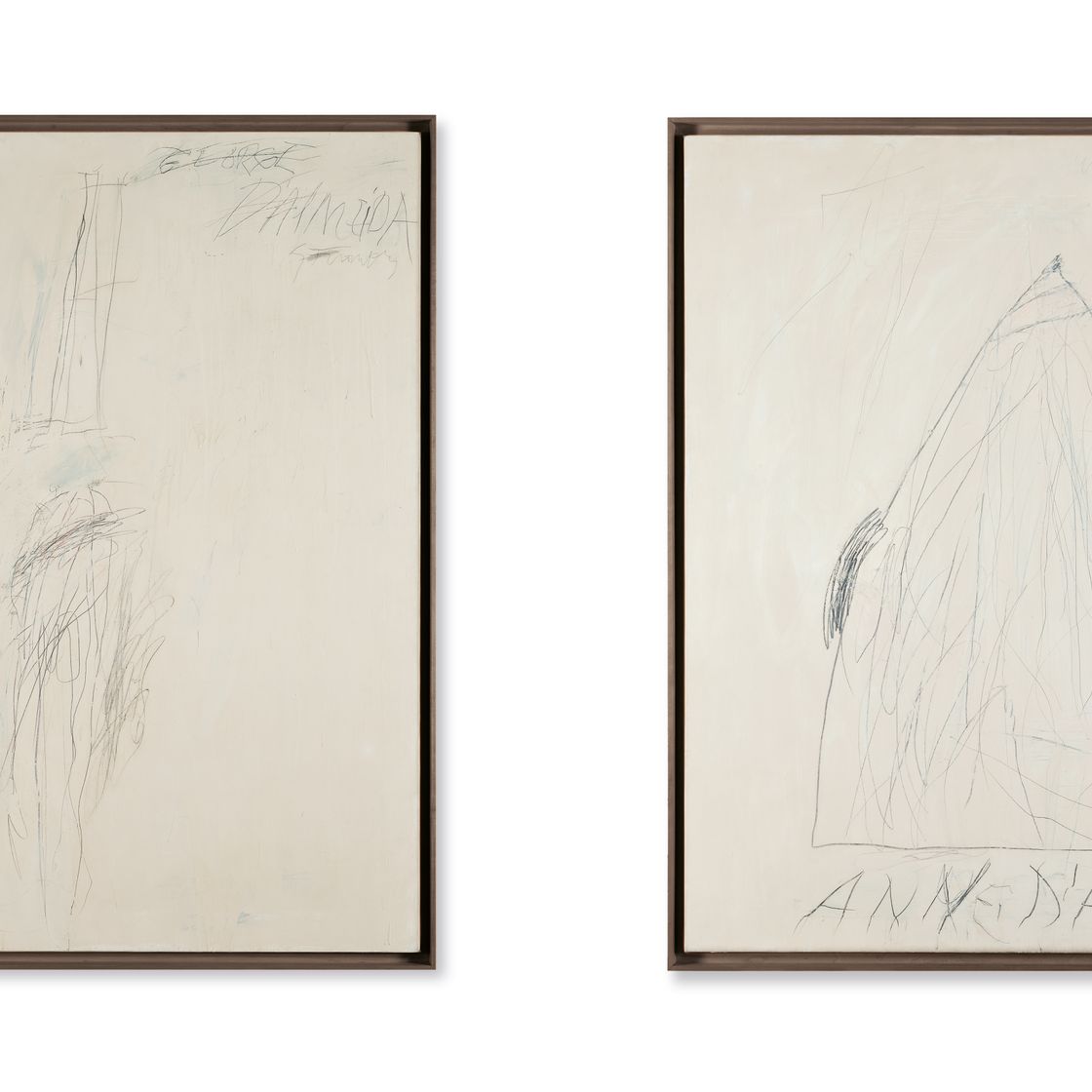 Cy Twombly — Портрет Анны Д'Алмейды, изображение 2
