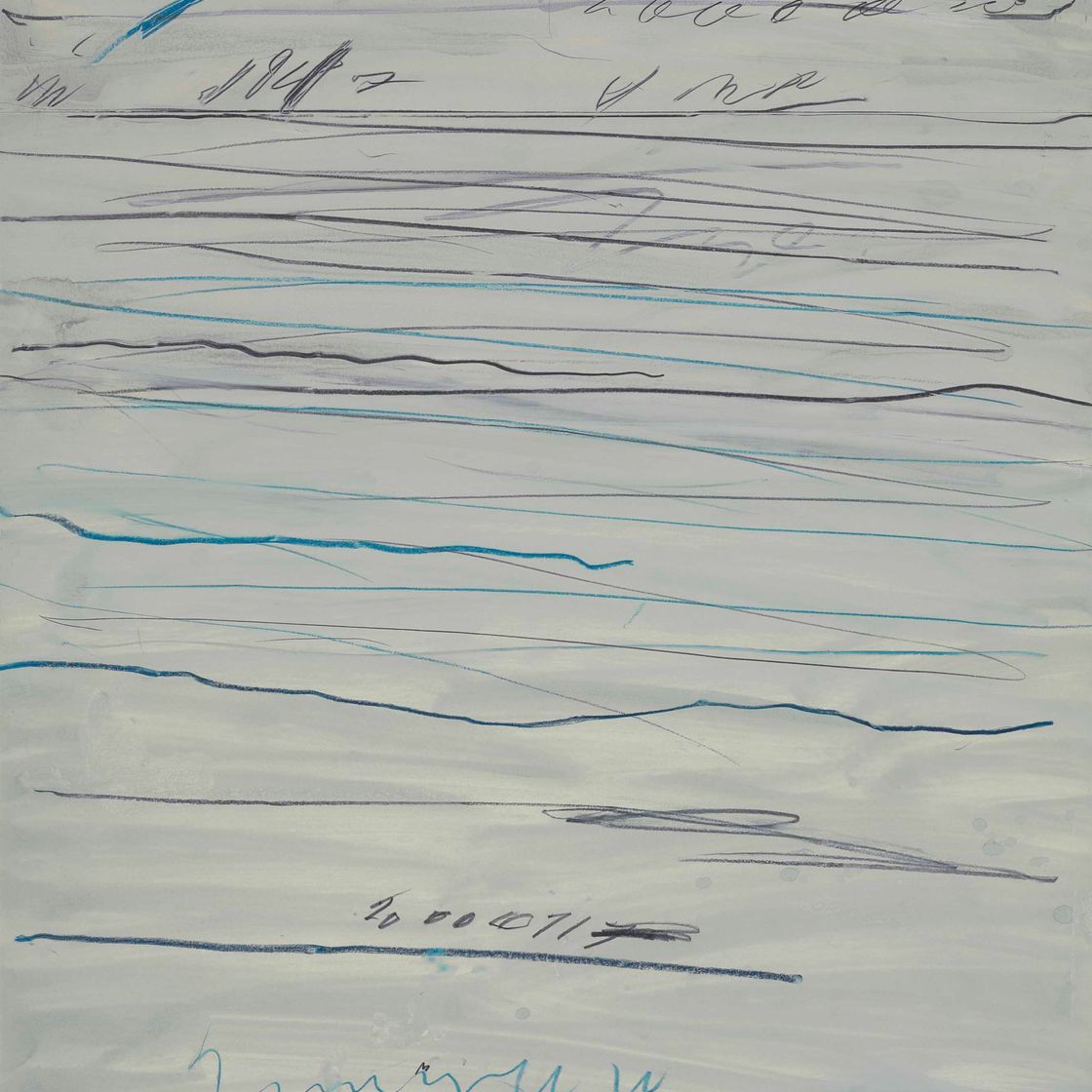 Cy Twombly — Без названия