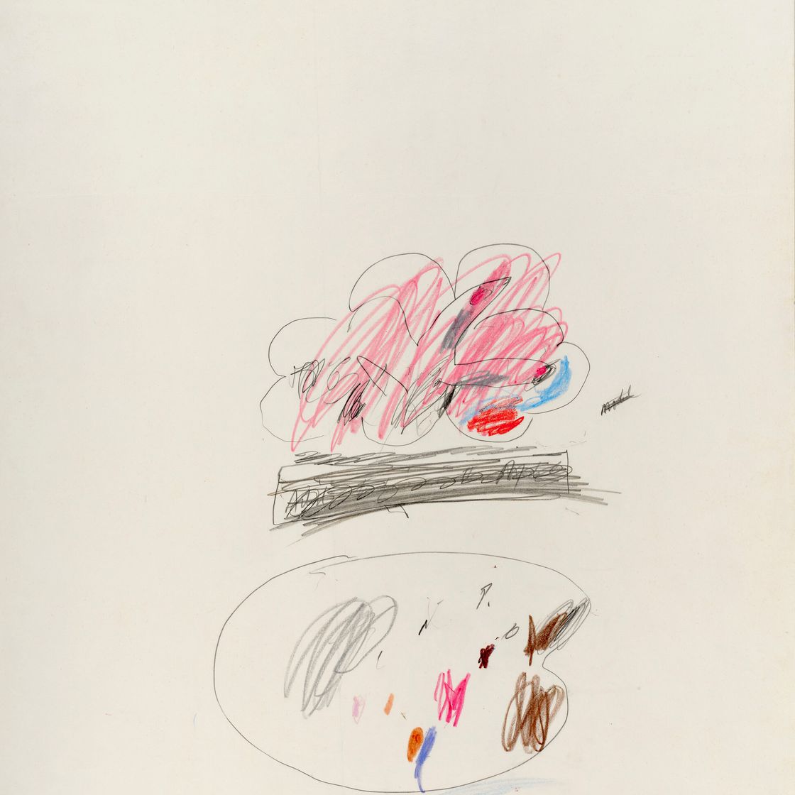 Cy Twombly — Без титра, изображение 1