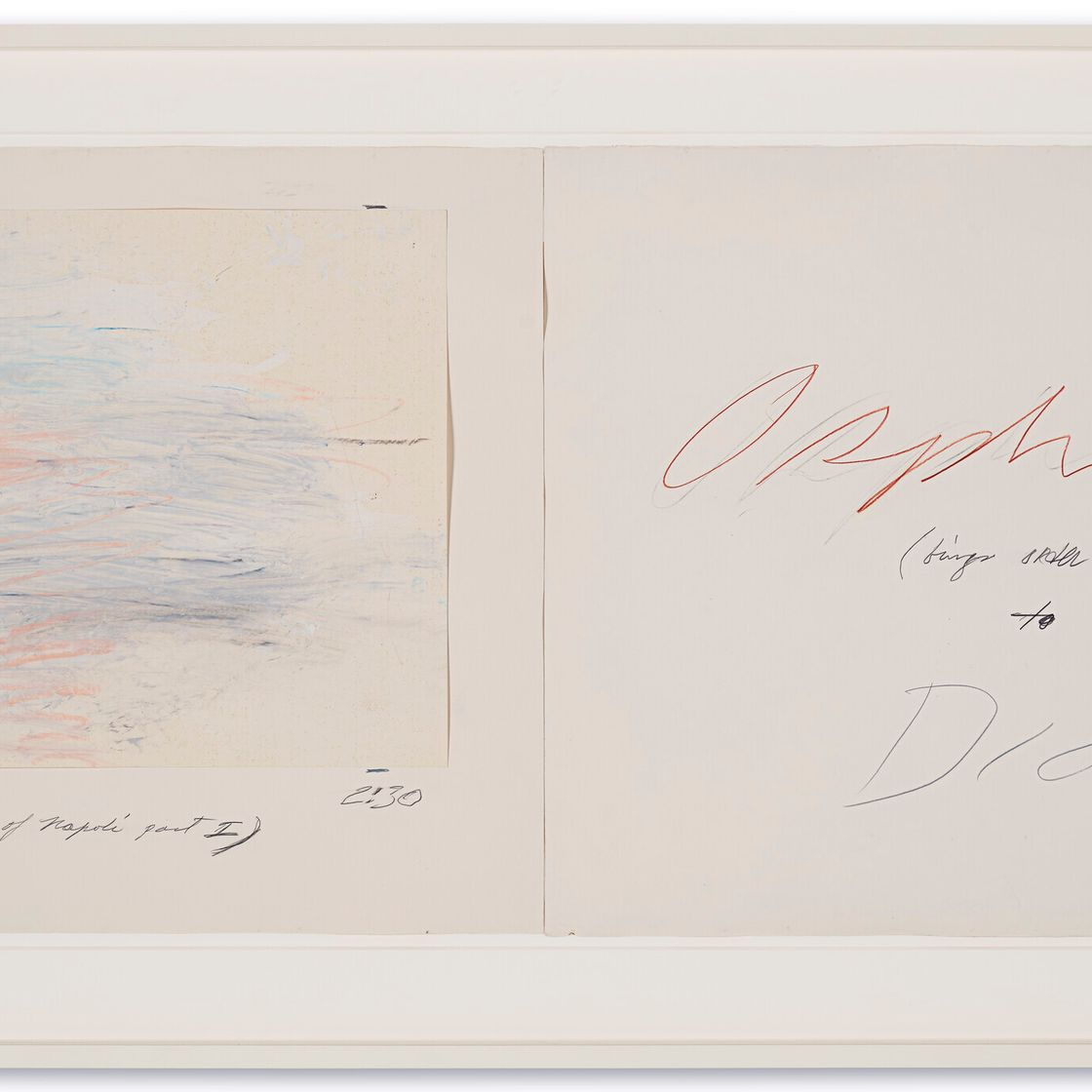 Cy Twombly — Аллюзия (Неаполитанский залив, часть I), изображение 2