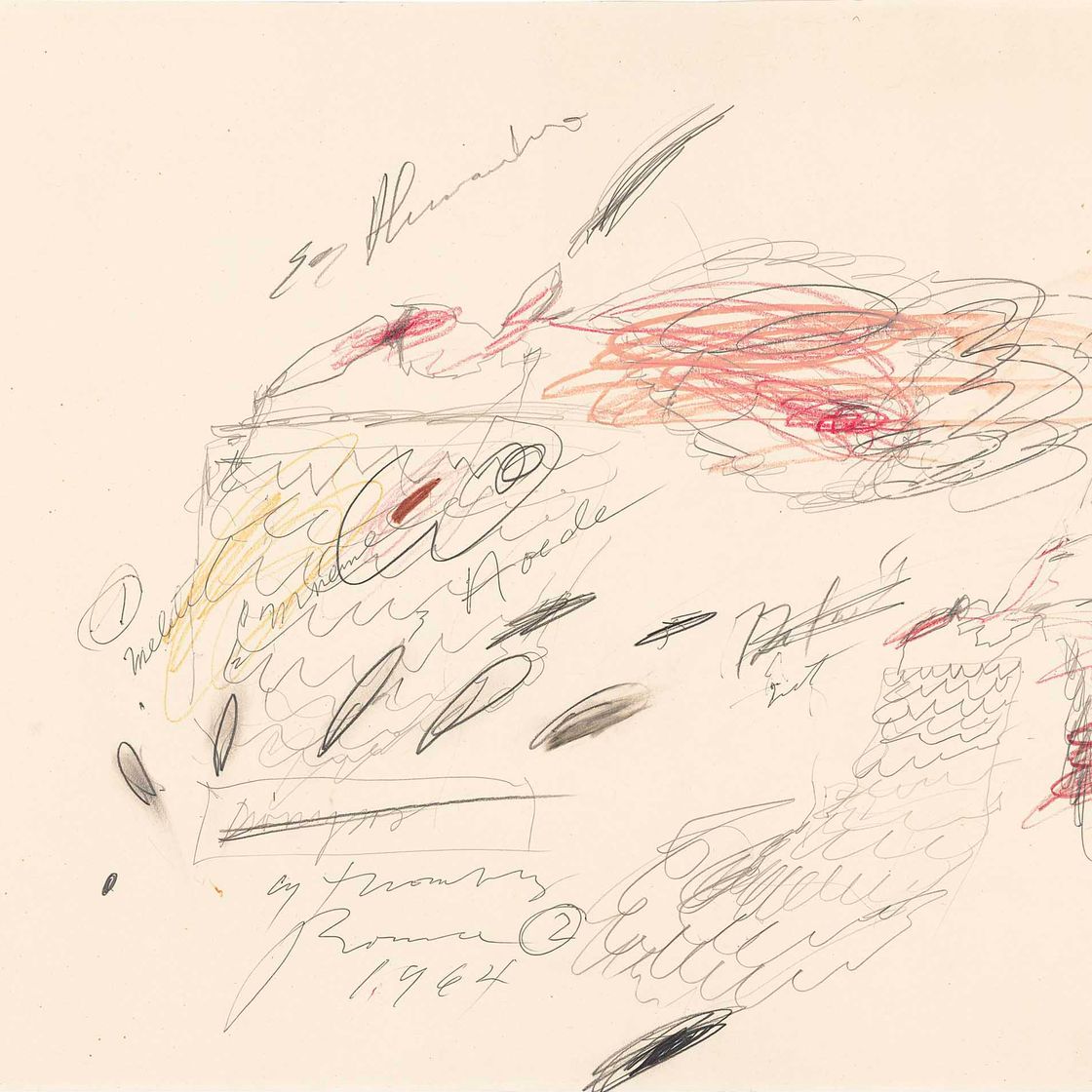 Cy Twombly — Без названия