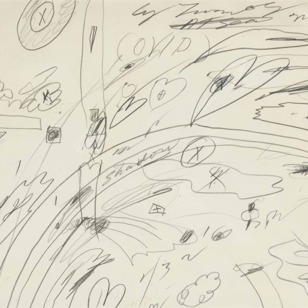 Cy Twombly — Овидий в море