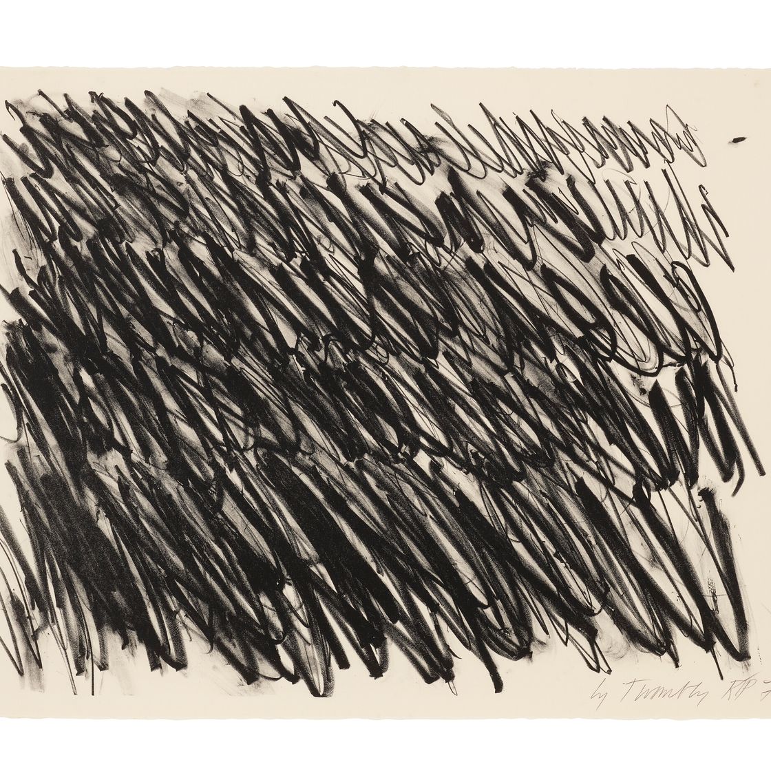 Cy Twombly — Без названия : один отпечаток, изображение 1