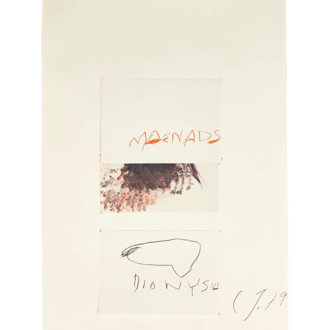 Cy Twombly — Дионис