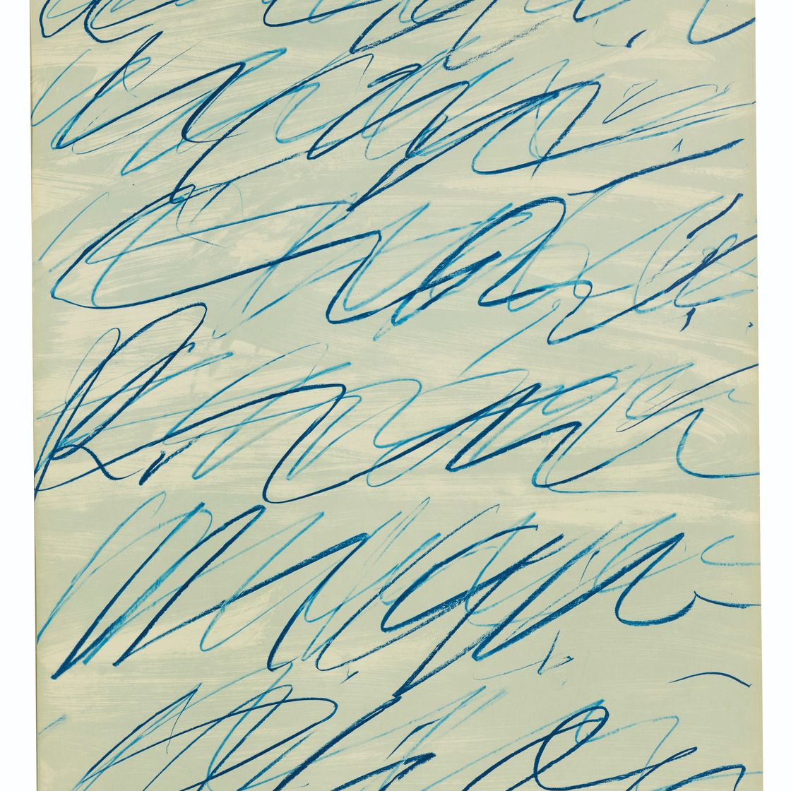 Cy Twombly — Римские заметки : один оттиск