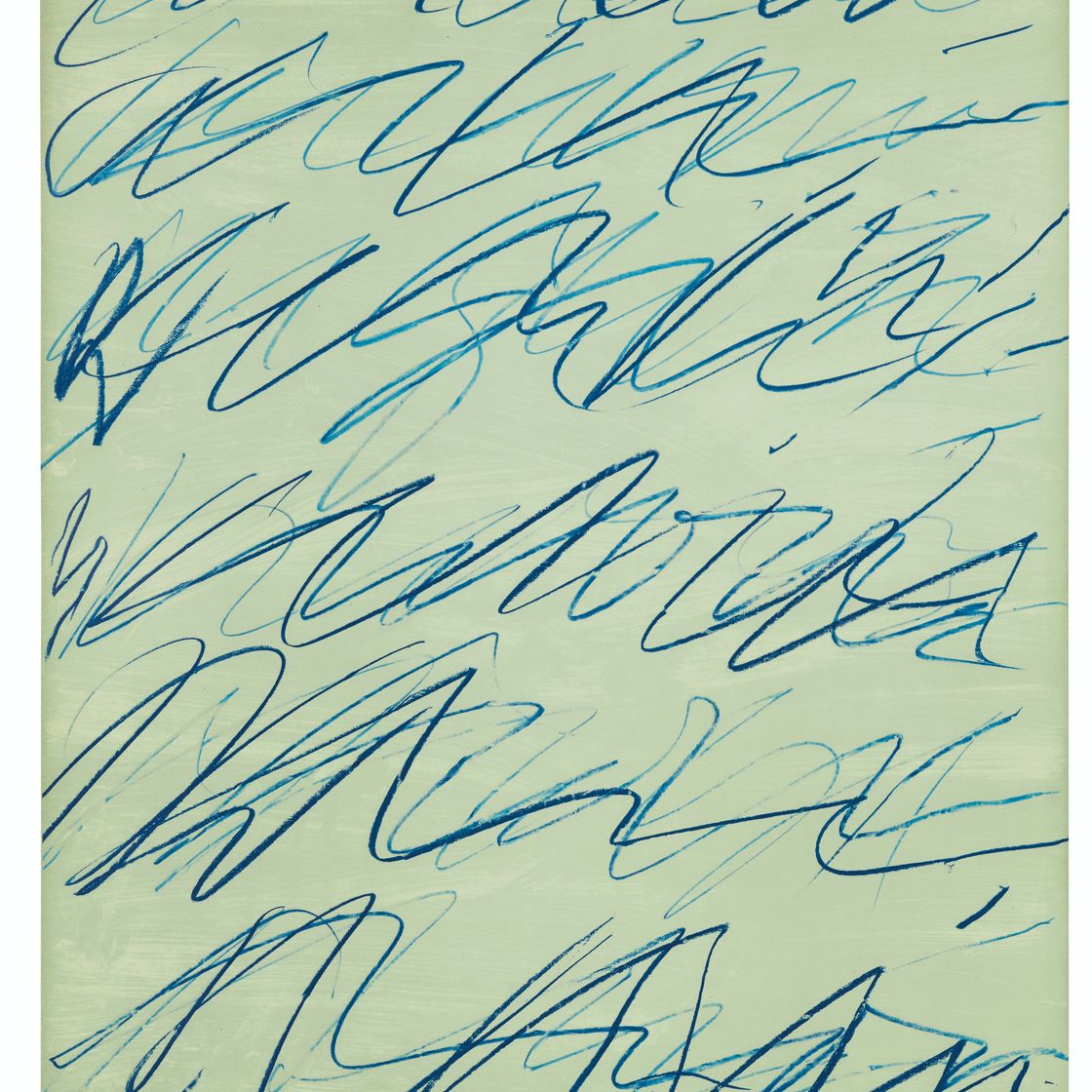 Cy Twombly — Римские заметки : один оттиск