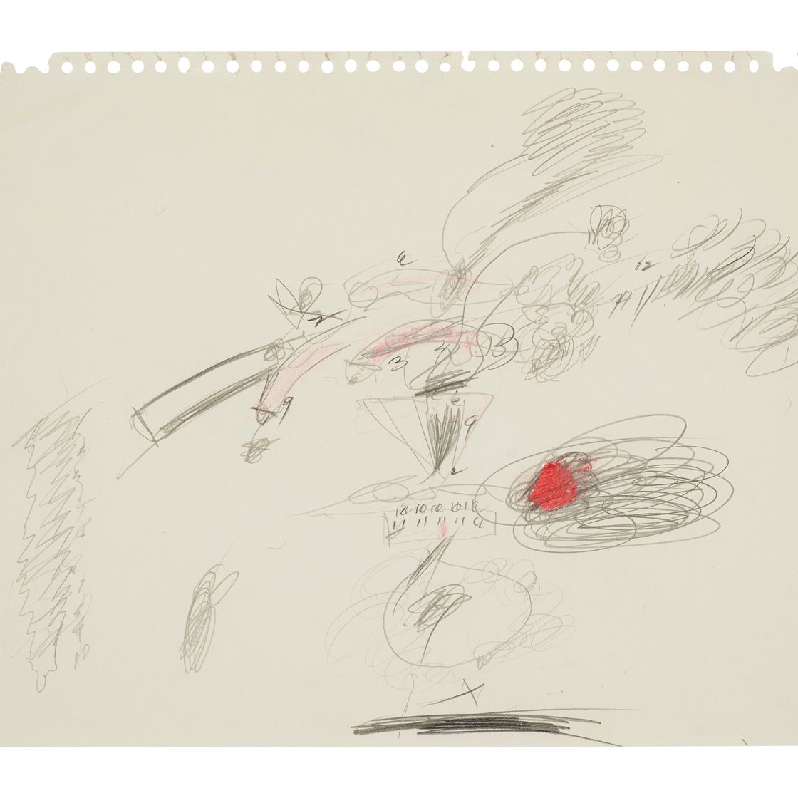 Cy Twombly — Без названия, изображение 1