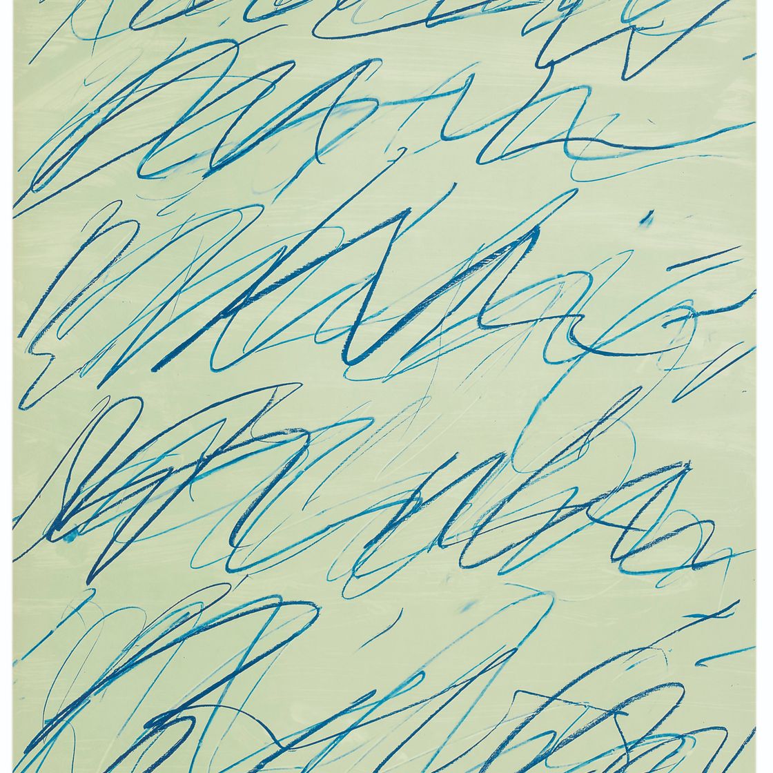 Cy Twombly — Римские заметки III, из римских заметок