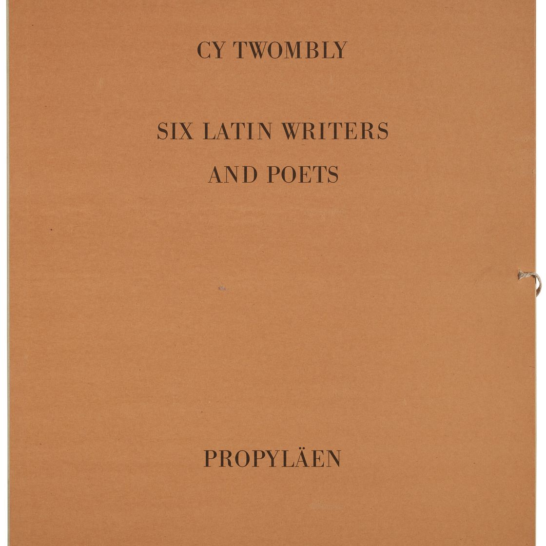 Cy Twombly — Шесть латиноамериканских писателей и поэтов, изображение 2