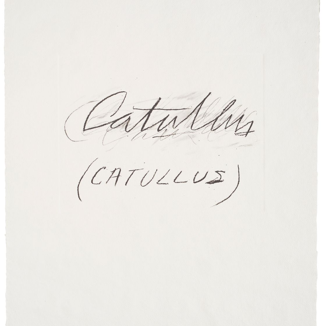 Cy Twombly — Шесть латиноамериканских писателей и поэтов, изображение 6